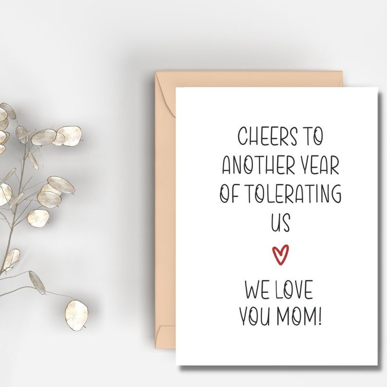 Printable Cheers to Another Year Card Instant Download - Etsy
