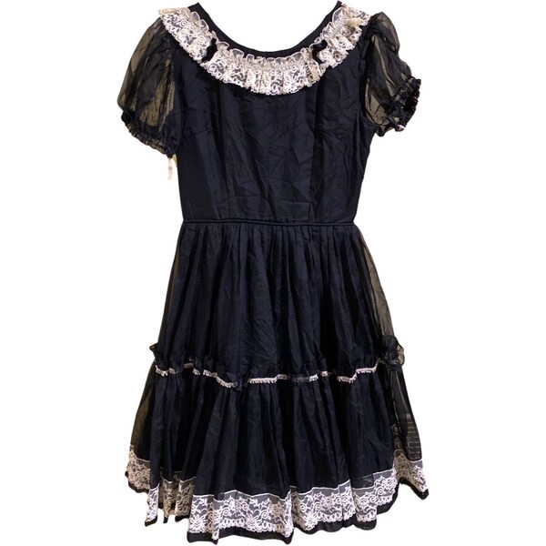 Robe antique des années 40/50 | Danse carrée | Déguisement | Vrai millésime | Halloween