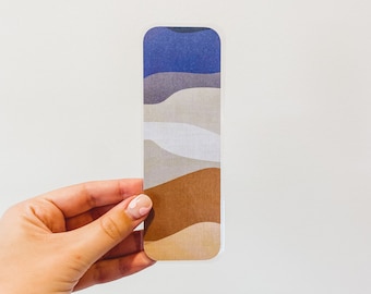 Bookmark | Laminated | Illustrated Bookmarks | Handmade Bookmarks | Reader Gift | Teacher Gift | Landscape | Neutral | Desert | Neutral