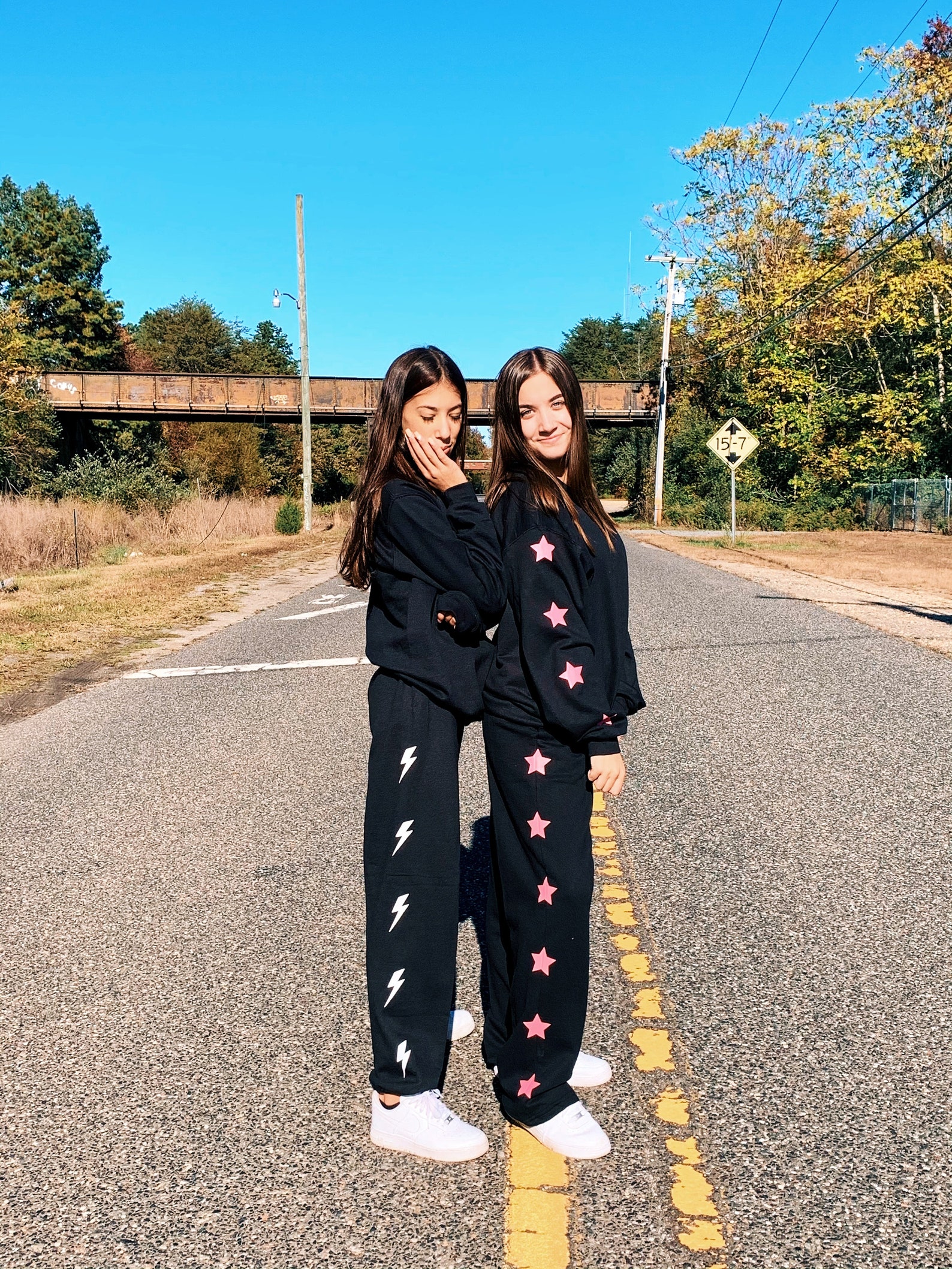 sweatshirt sweatpants matching set