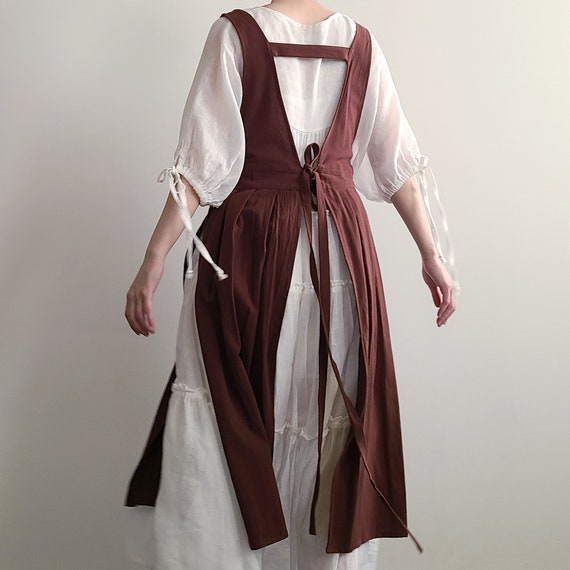 Pinafore Apron Plus Size, Viking Apron Dress, Halloween