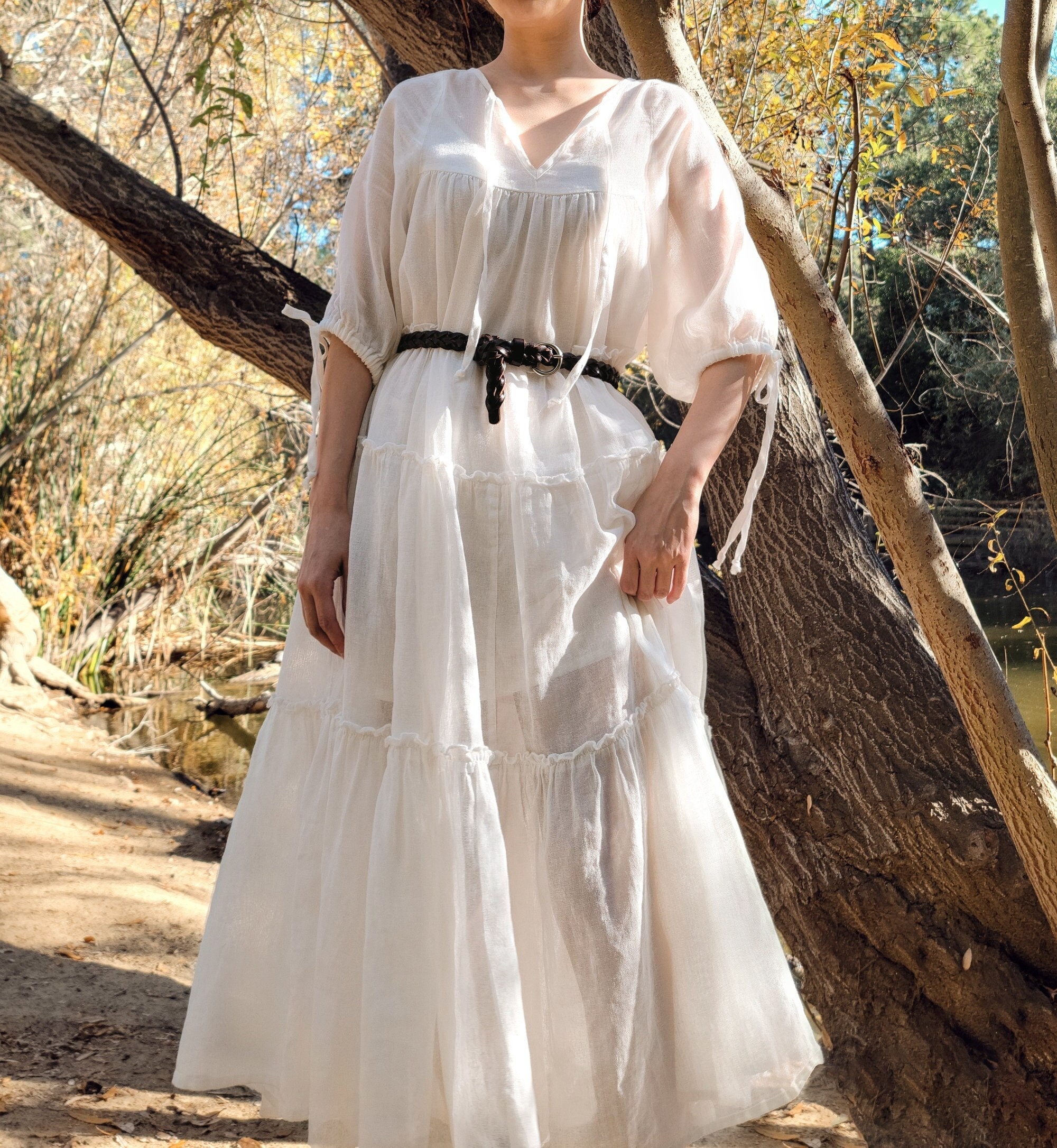 white milkmaid dress Milkmaid Mini Dress