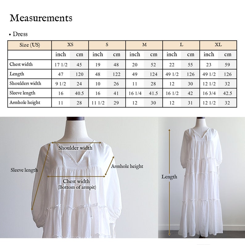 Ramie Milkmaid Dress Puff Sleeve Sheer Peasant Dress, Chemise style Underdress, Natural White image 4