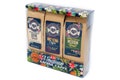 Hawaiian Aroma Caffe Ground Coffee Variety Pack (Dark Roast, 100% Kona Coffee, Medium Roast) 2oz 56.7g