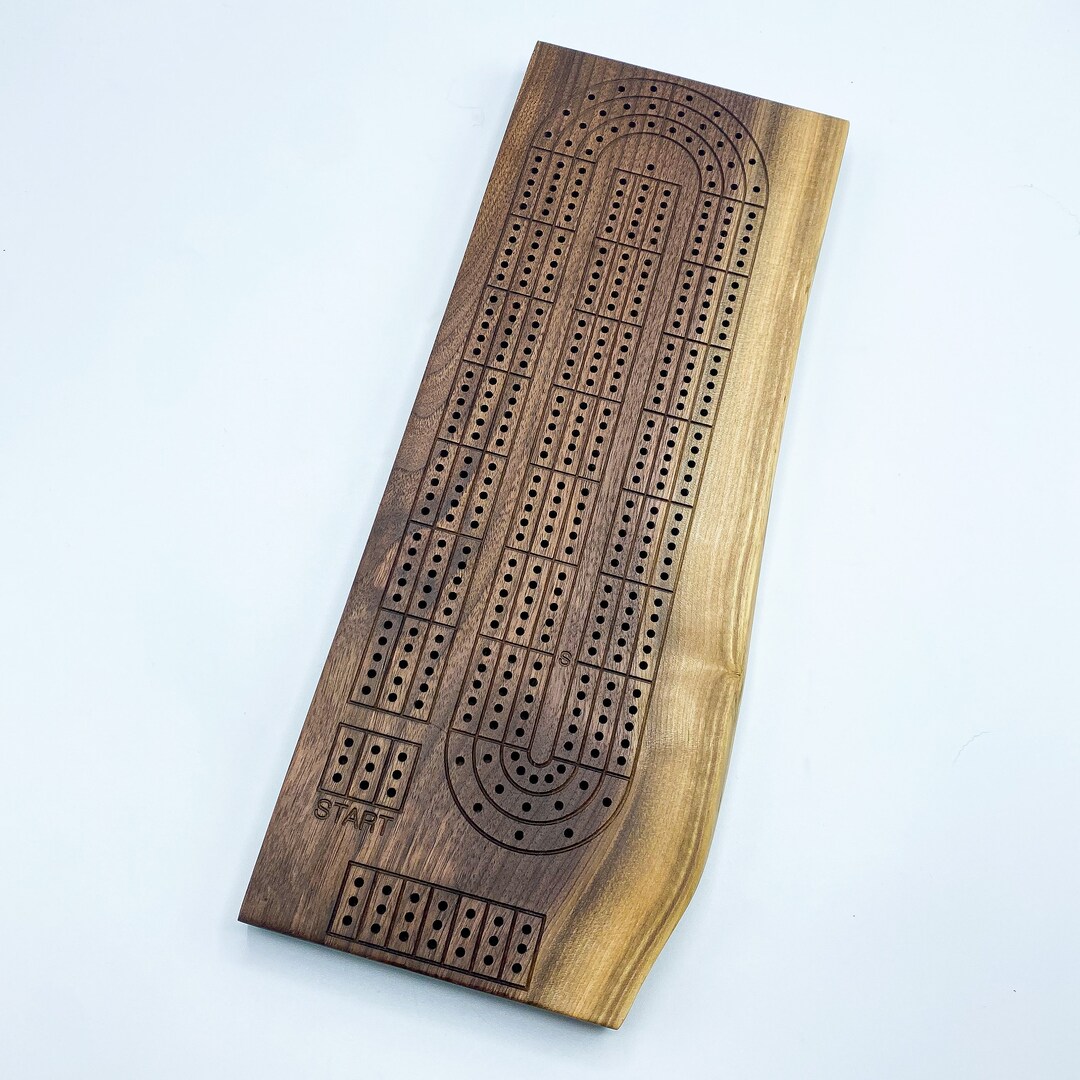 Black Walnut Live Edge Solid Wood Crib Board Etsy