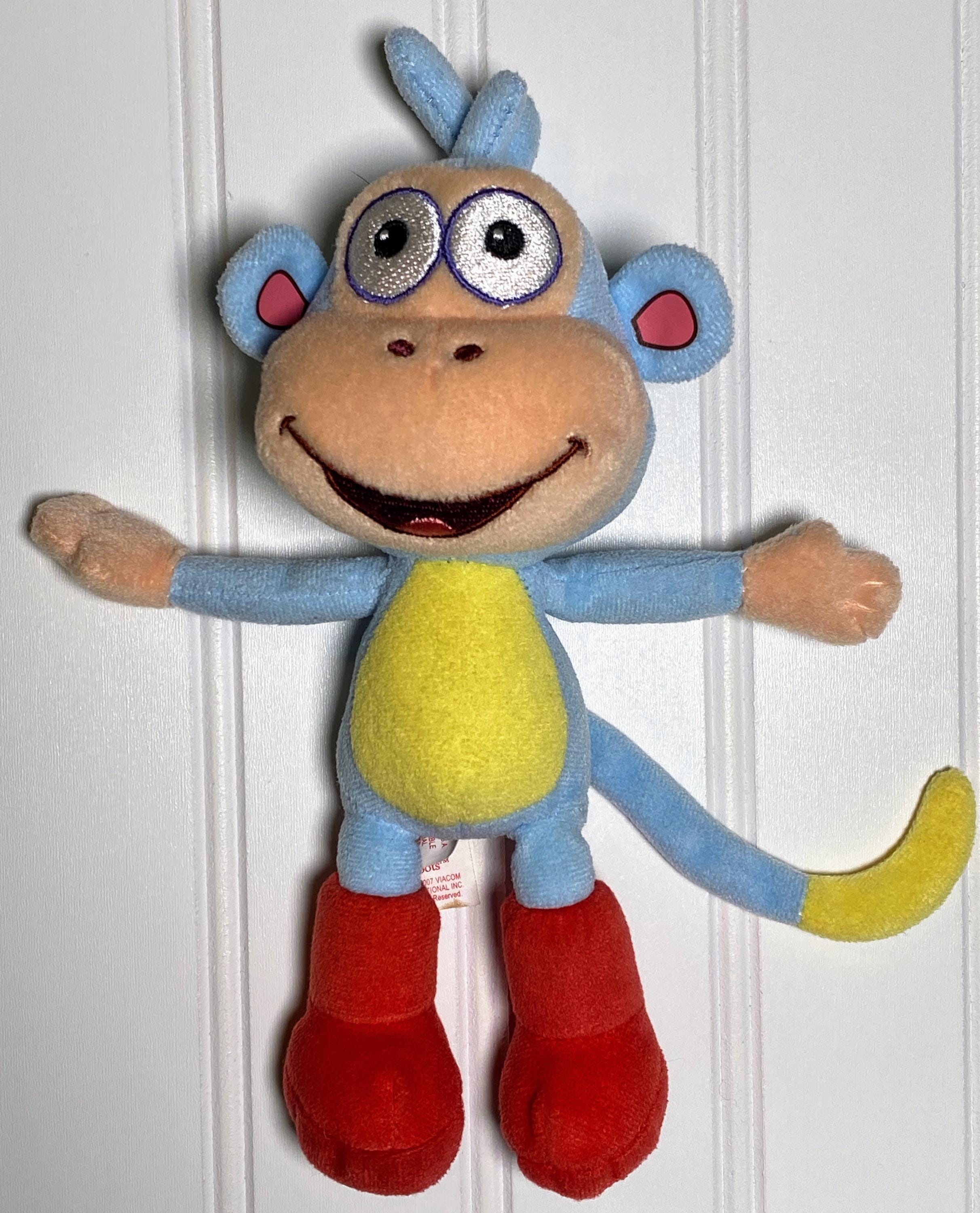 il_fullxfull.6765958945_je69.jpg Ty Dora Boots Monkey 2012 Plush Stuffed Animal Doll Toy Collectible Blue Baby main image 1