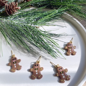 gingerbread earrings