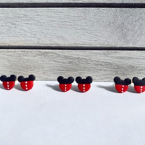 mickey mouse stud earrings