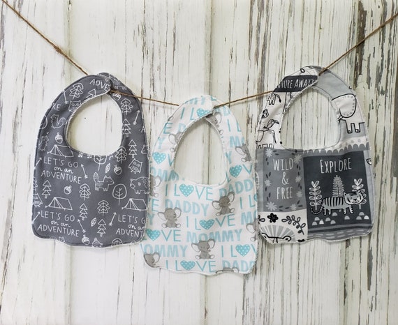 flannel bibs