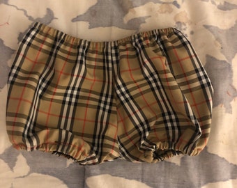 Burberry Plaid Inspired Shorts | Etsy