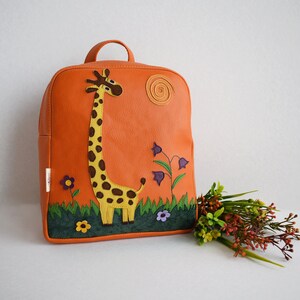 Sac à dos girafe pour enfants, parfait pour la maternelle, les parcs et les aventures de tous les jours. Sac pour enfants