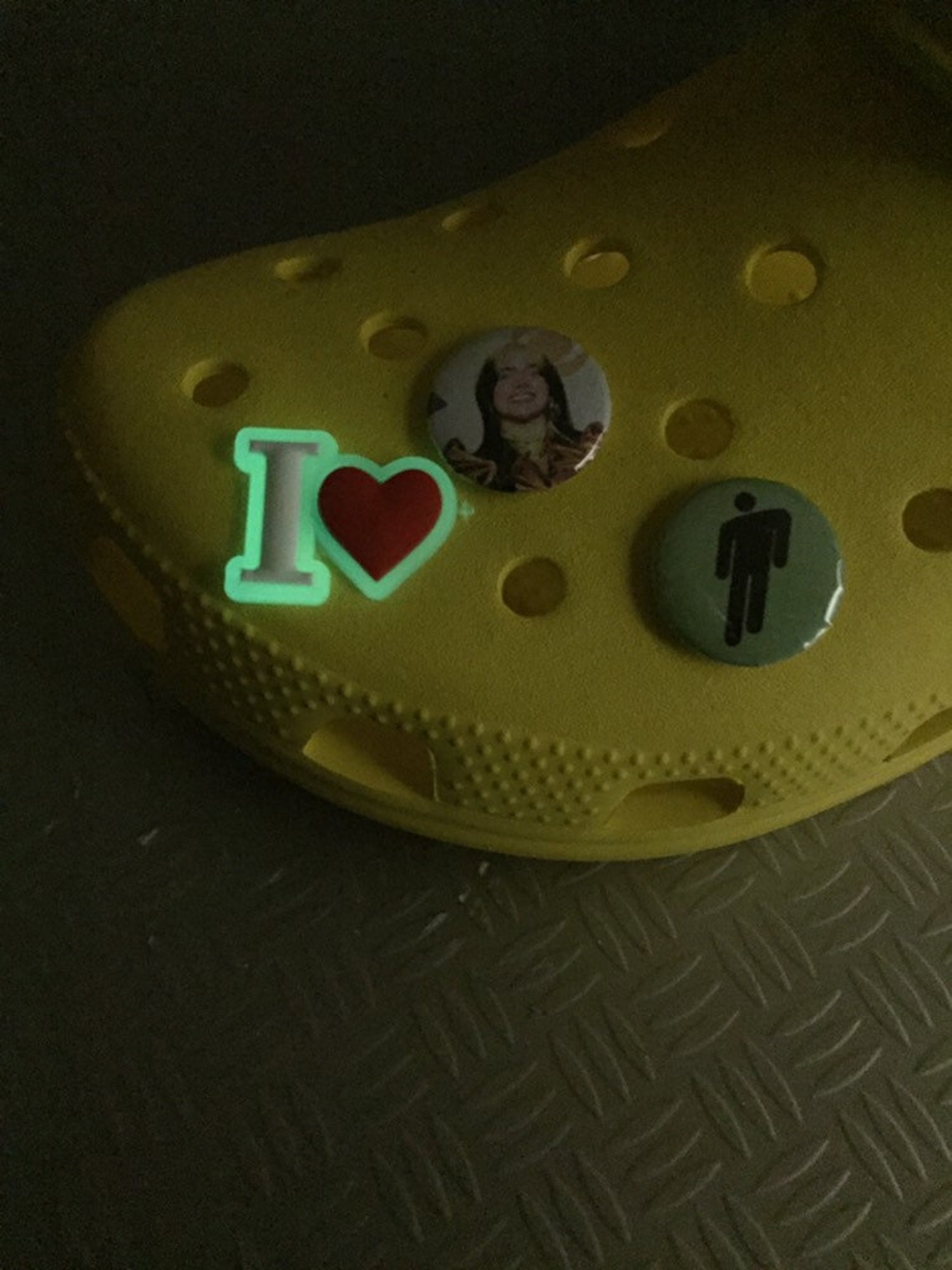 3 I Love Billie Eilish Shoe Charms for Crocs Etsy