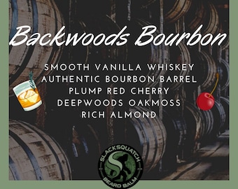 SlackSquatch "Backwoods Bourbon" Beard Oil