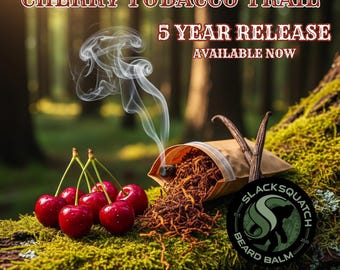 SlackSquatch "Cherry Tobacco Trail" Beard & Body Soap