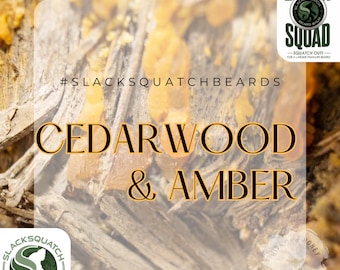 SlackSquatch "Cedarwood & Amber" Beard and Body Soap