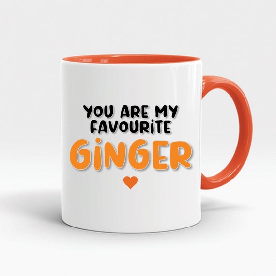 KEEP CALM I'm Ginger Mug Coffee Cup Gift Idea funny present XMAS Retro Orange 