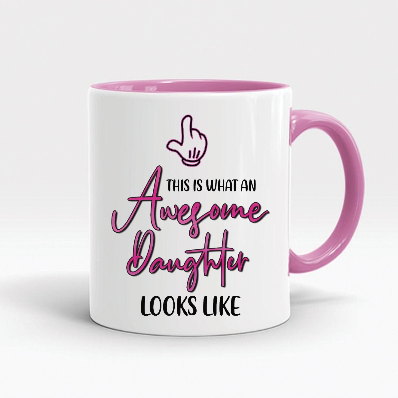 Funny Mug Gift For Daughter This Is What An Awesome Daughter Etsy