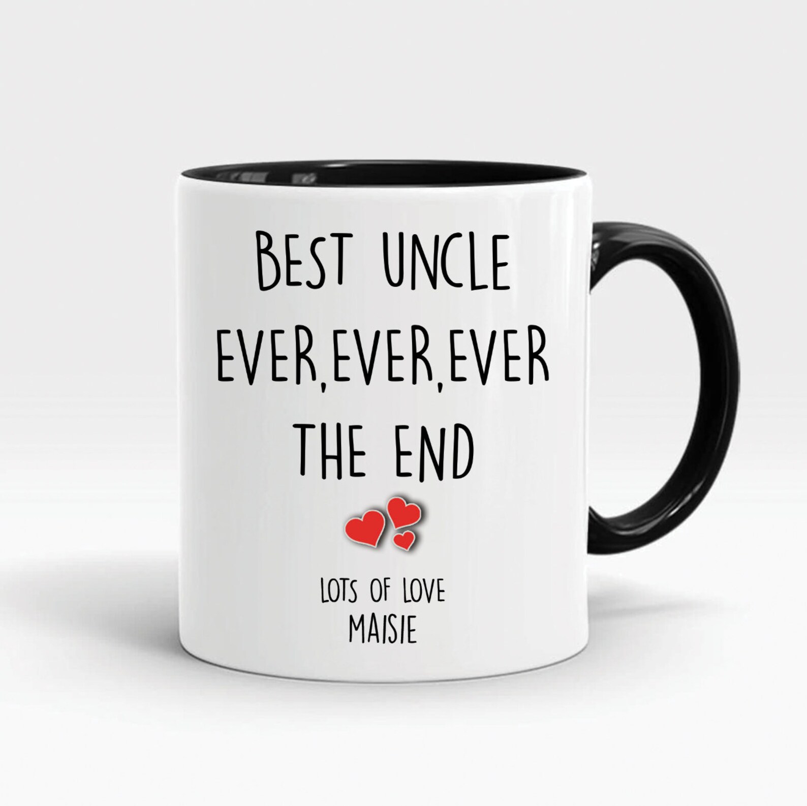 Personalised Gift For Uncle Best Uncle Ever Ever Ever The End Etsy