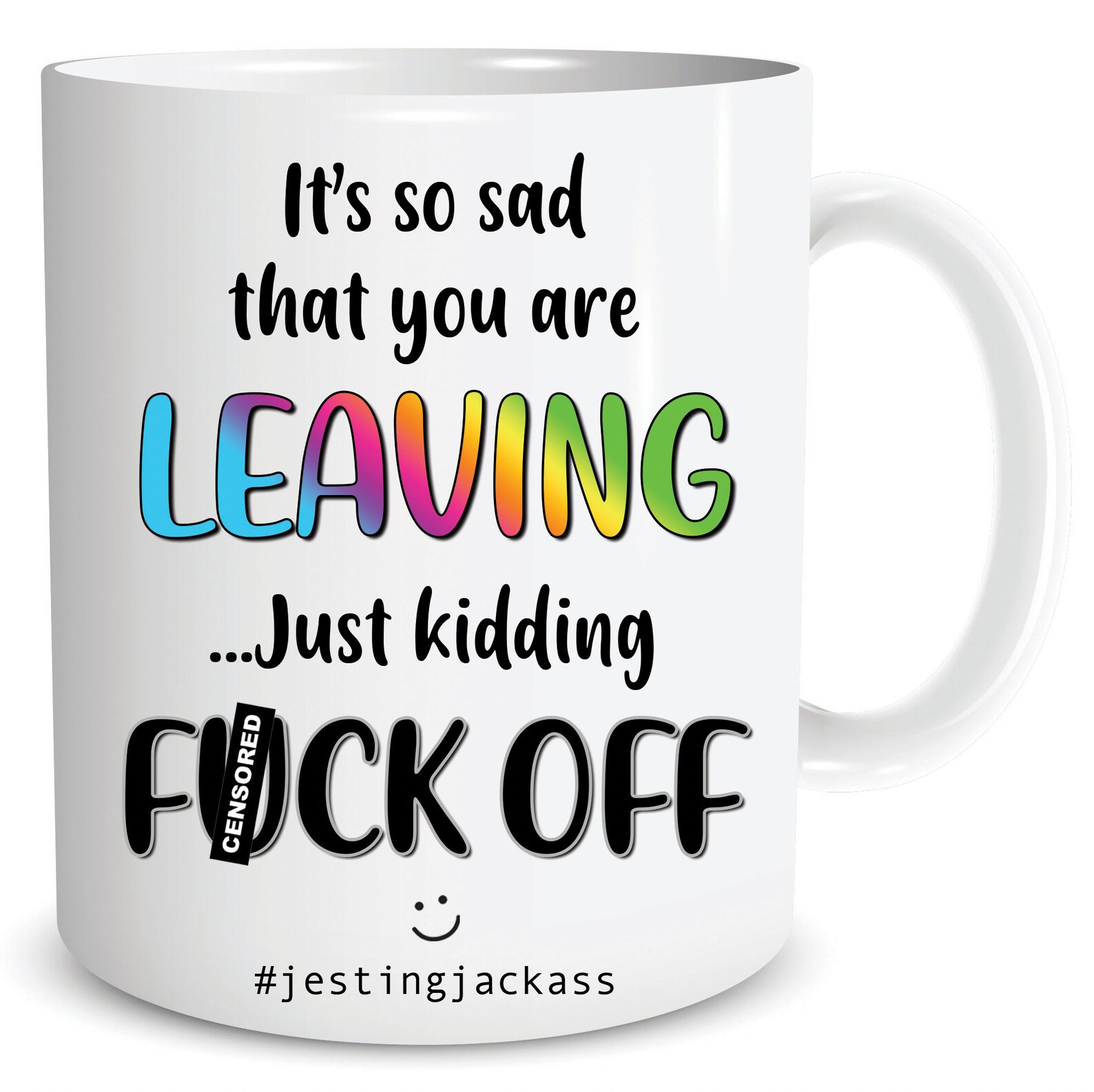 Funny Leaving Gift Coffee Mug New Job Present It's So Sad Etsy