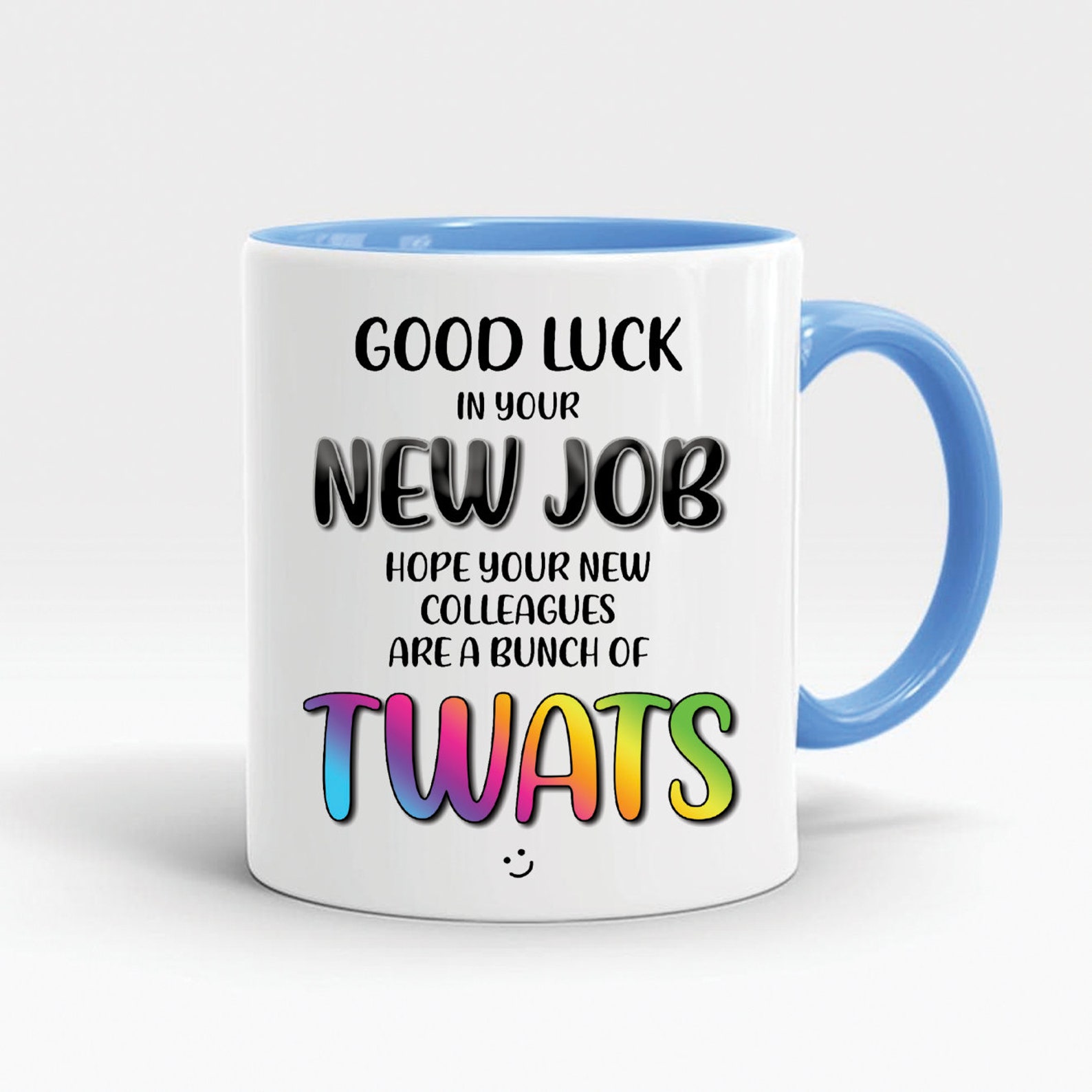 Funny Leaving Gifts Coffee Mugs Good Luck In Your New Job