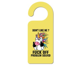Funny Unicorn Sign Etsy France