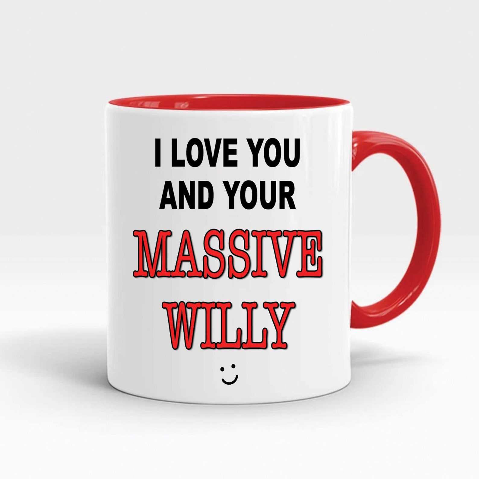 Funny Rude Mugs I Love Your Massive Willy Novelty | Etsy