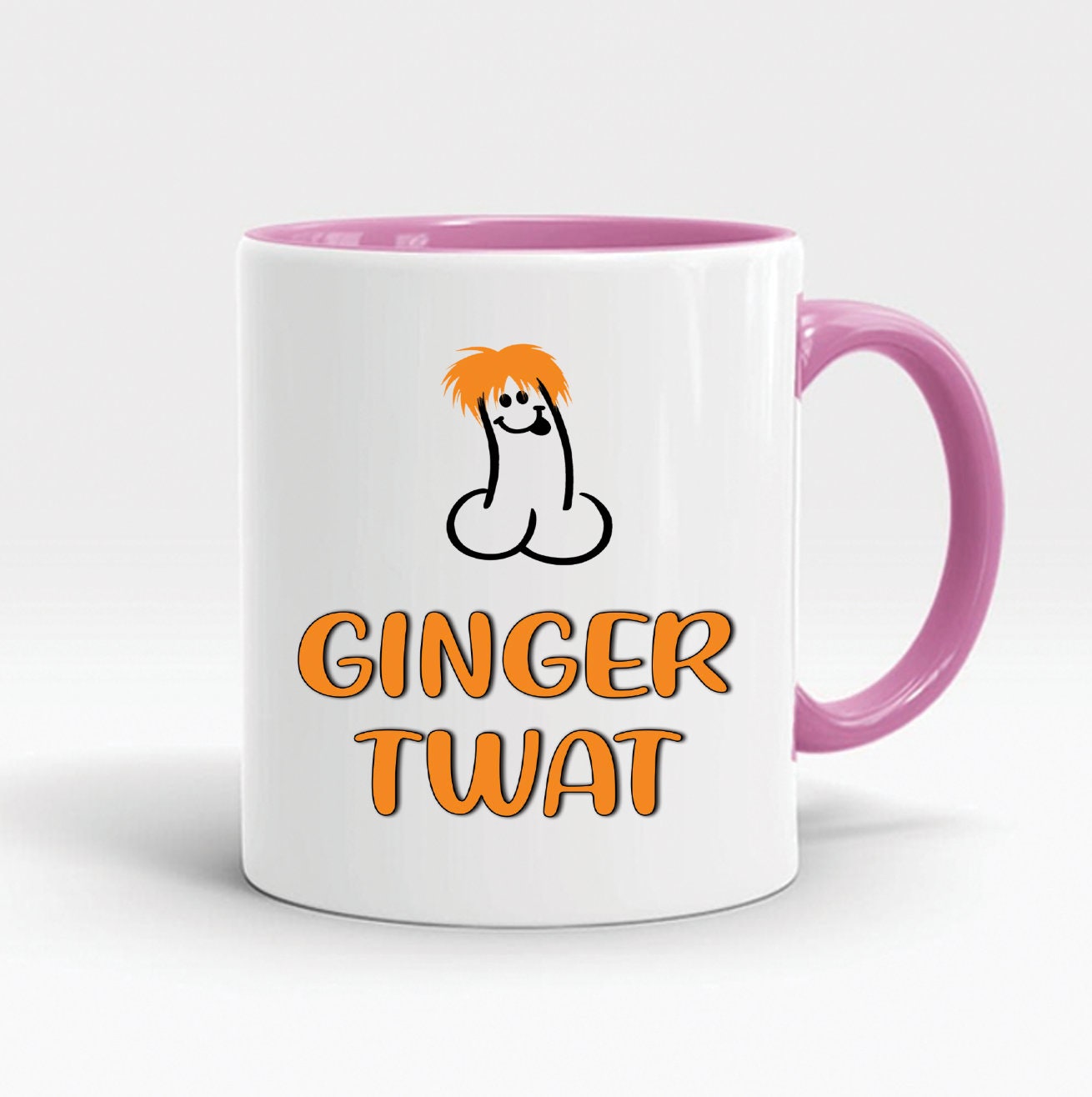 Funny Rude Offensive Novelty Coffee Mugs Ginger Twat Ginge Etsy