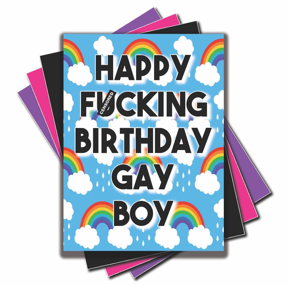 Love Cards Greeting Cards Paper & Party Supplies Gay Birthday Gay Best Friend LGBT Cards Gay