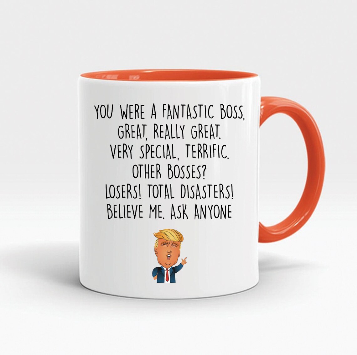 Trump Boss Mug Funny Boss Gift Funny Boss Mug Boss Coffee Mug Etsy