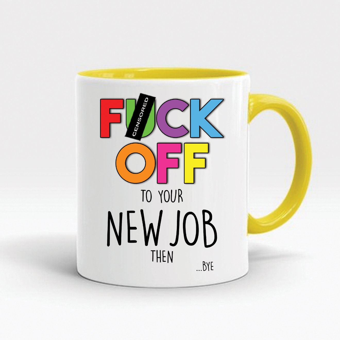 Funny Leaving New Job Gifts Coffee Mugs Farewell Colleague Etsy