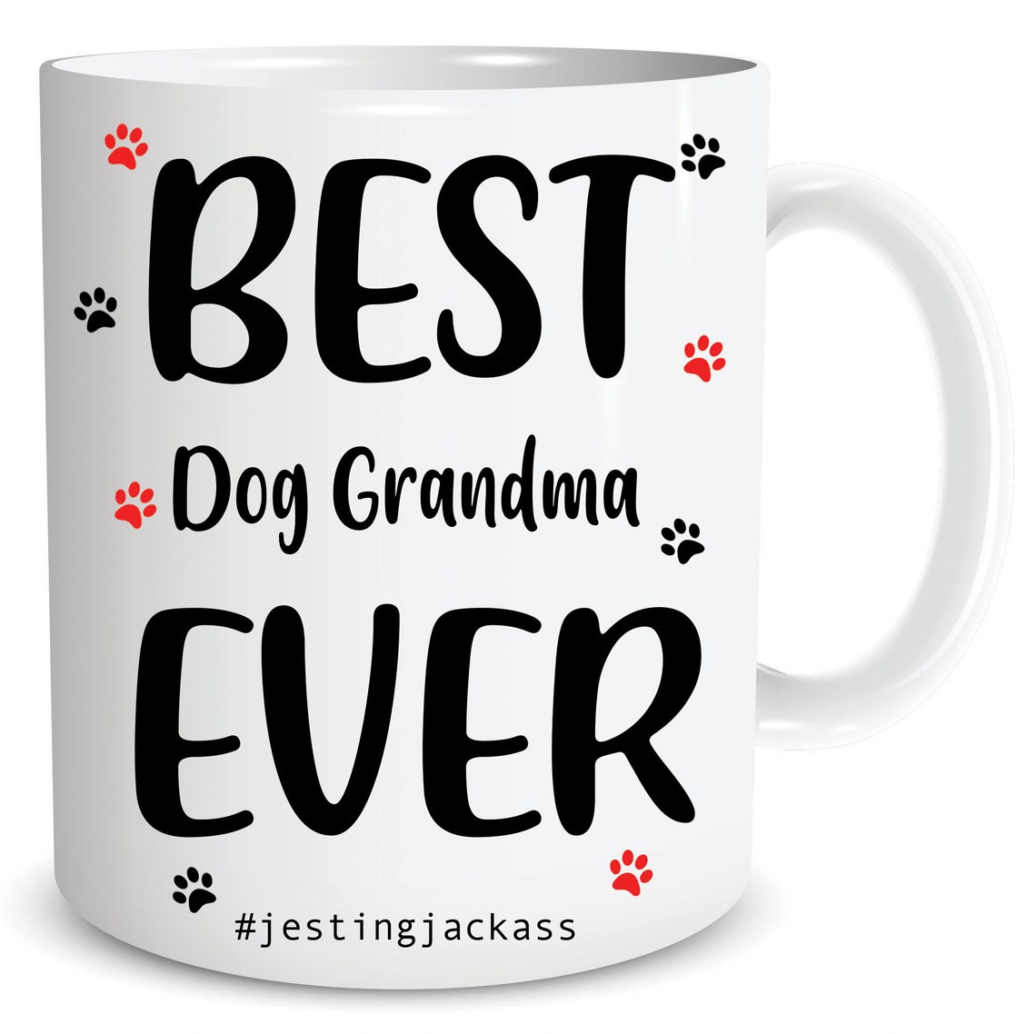 Best dog grandma ever coffee mug gift from the dog birthday Etsy
