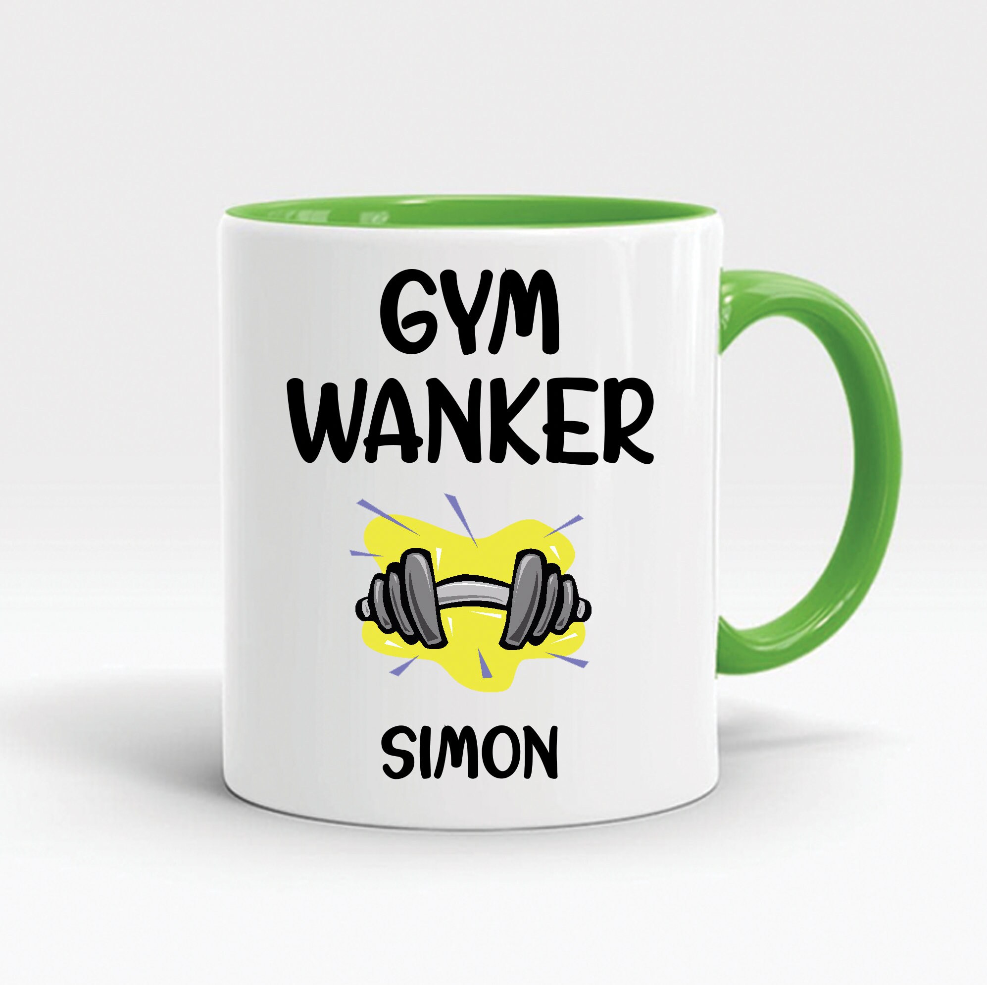 Funny Mug Personalised Gym Wanker Novelty Gym Lover Gift Etsy