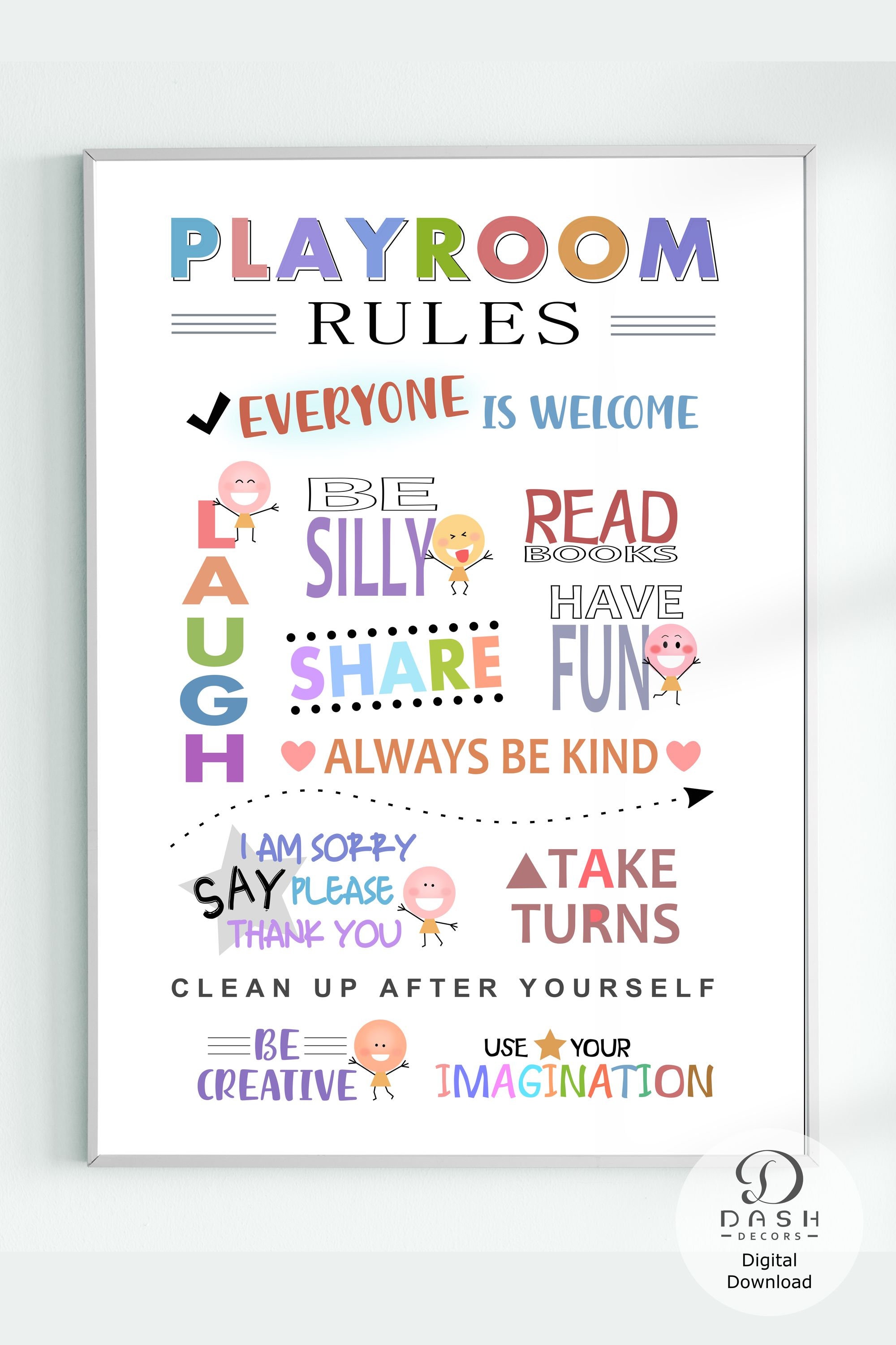 playroom-rules-printable-wall-art-poster-for-kids-digital-playroom-rules-wall-quote-and-sign-print-for-boys-girls-instant-download-etsy