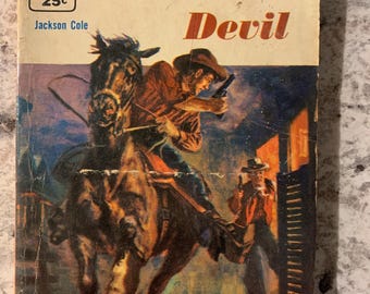 Two-Gun Devil by Jackson Cole - Vintage Western
