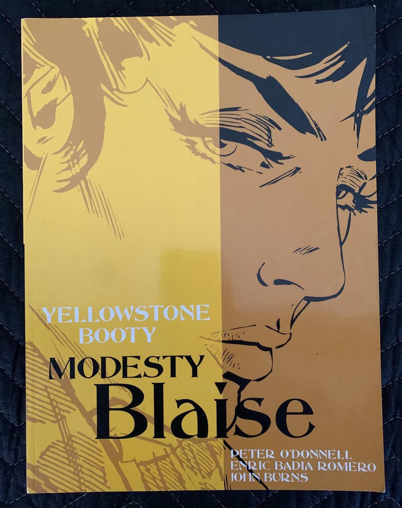 Modesty Graphics Modesty Blaise Graphic Novel - Etsy