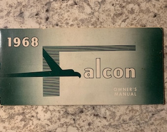 1968 Falcon Owner’s Manual - Vintage Original