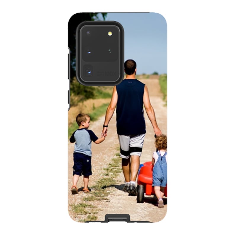 Personalized Galaxy Case Photo on an Samsung Galaxy Case Tough Case Gloss Finish