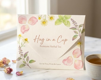 Hug in a Cup™ | Gentle Herbal Tea for Calm & Comfort | Caffeine-Free Comfort Blend