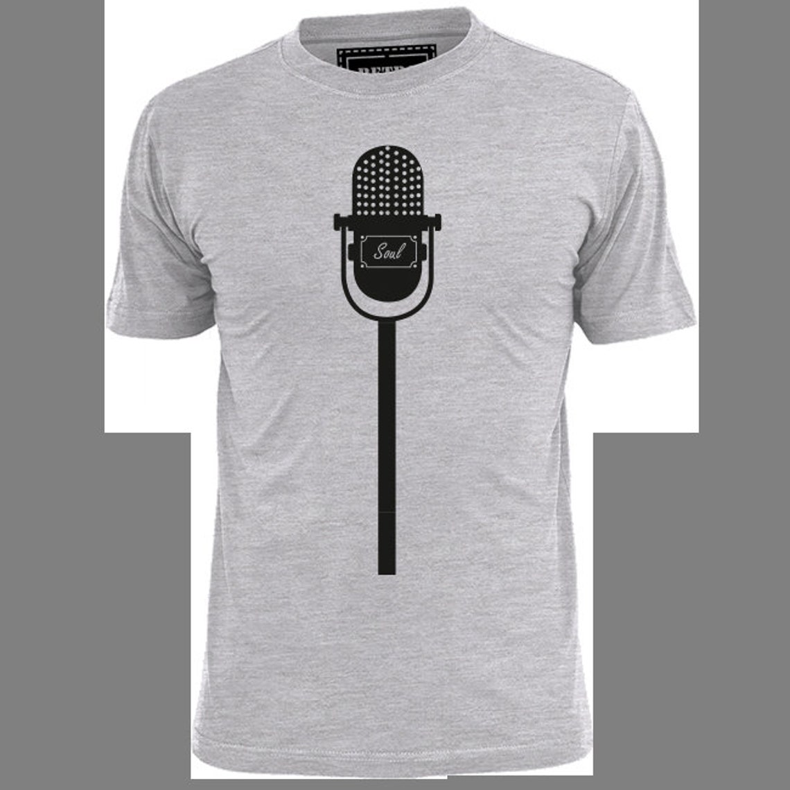 Mens Soul Microphone T Shirt Etsy