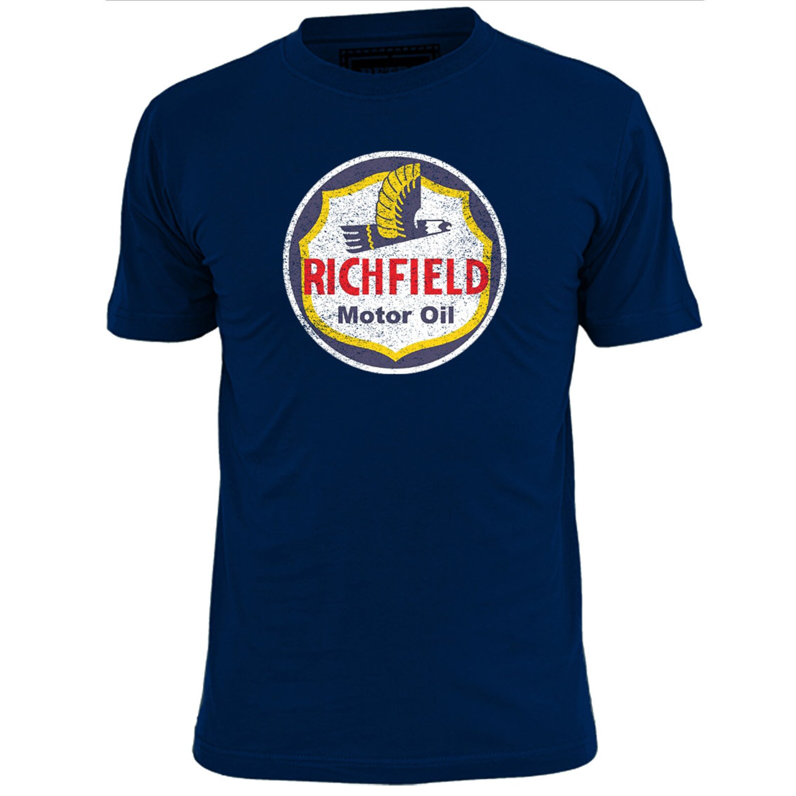 Mens Richfield Motor Oil vintage Look T Shirt Etsy