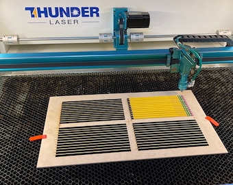 Engraved Pencil Jig for 4 Dozen - svg, ai, pdf  for Thunder Laser other Lasers FILE ONLY