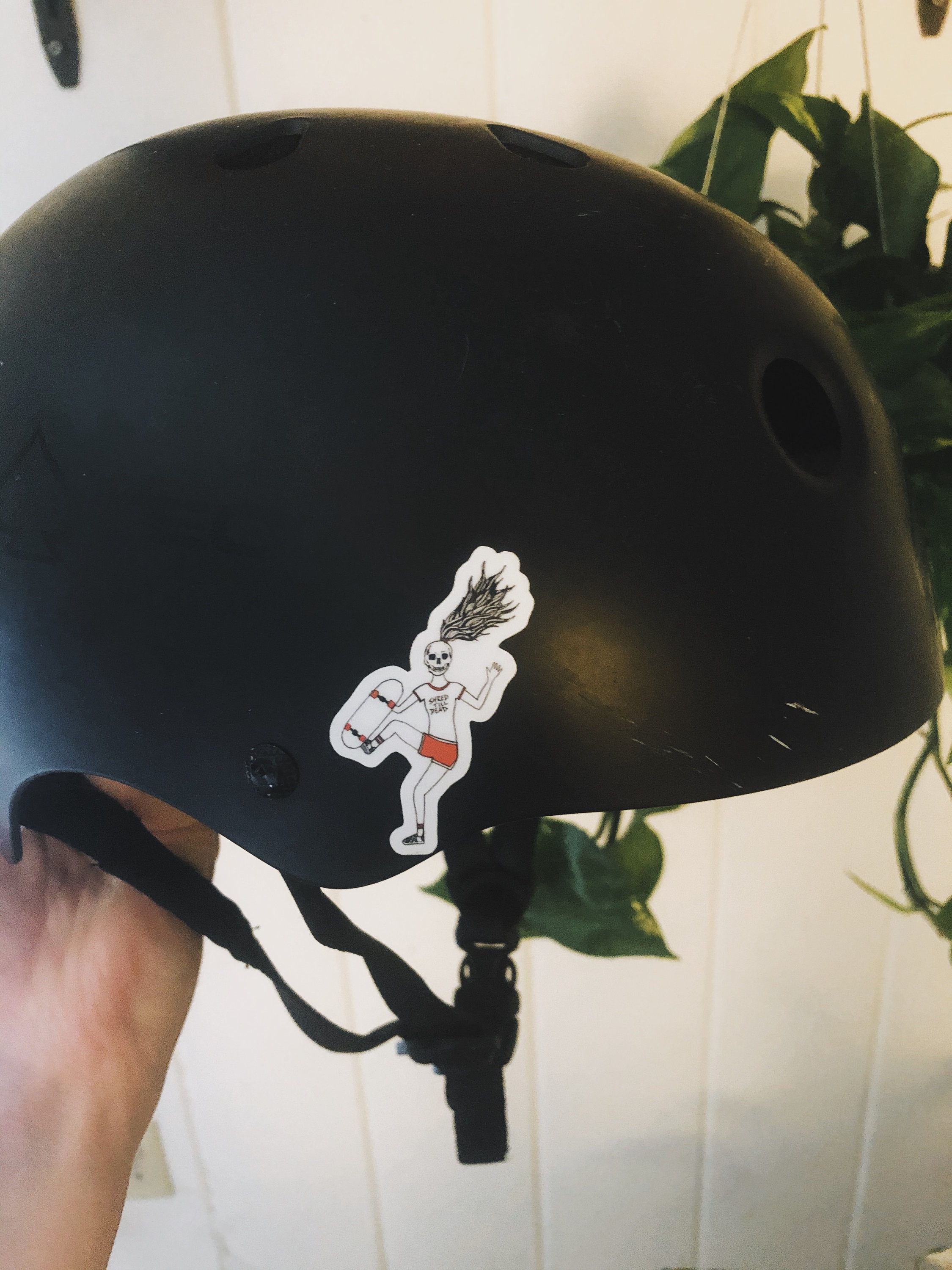 Skater Girl Sticker Etsy