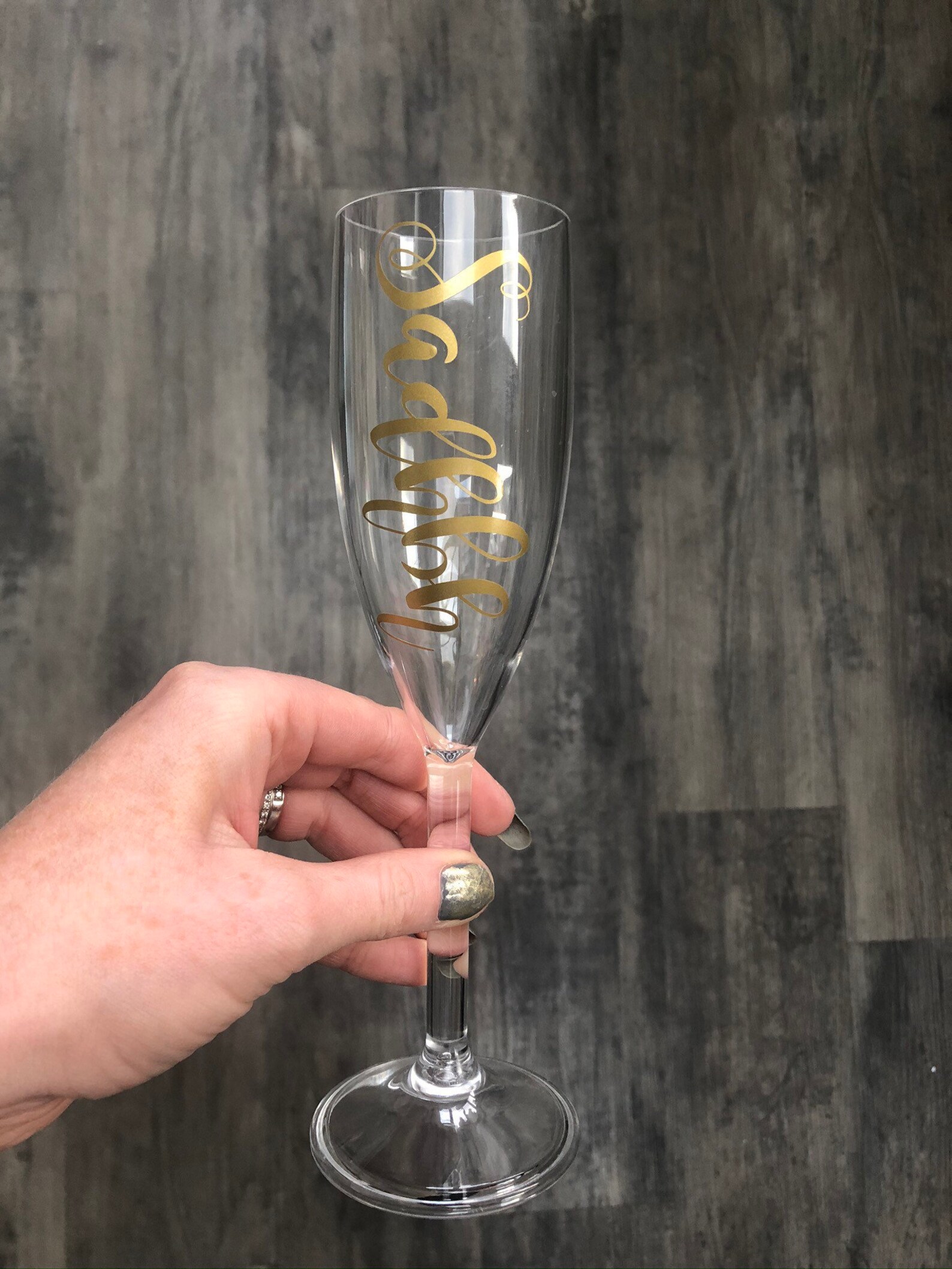 plastic prosecco glasses