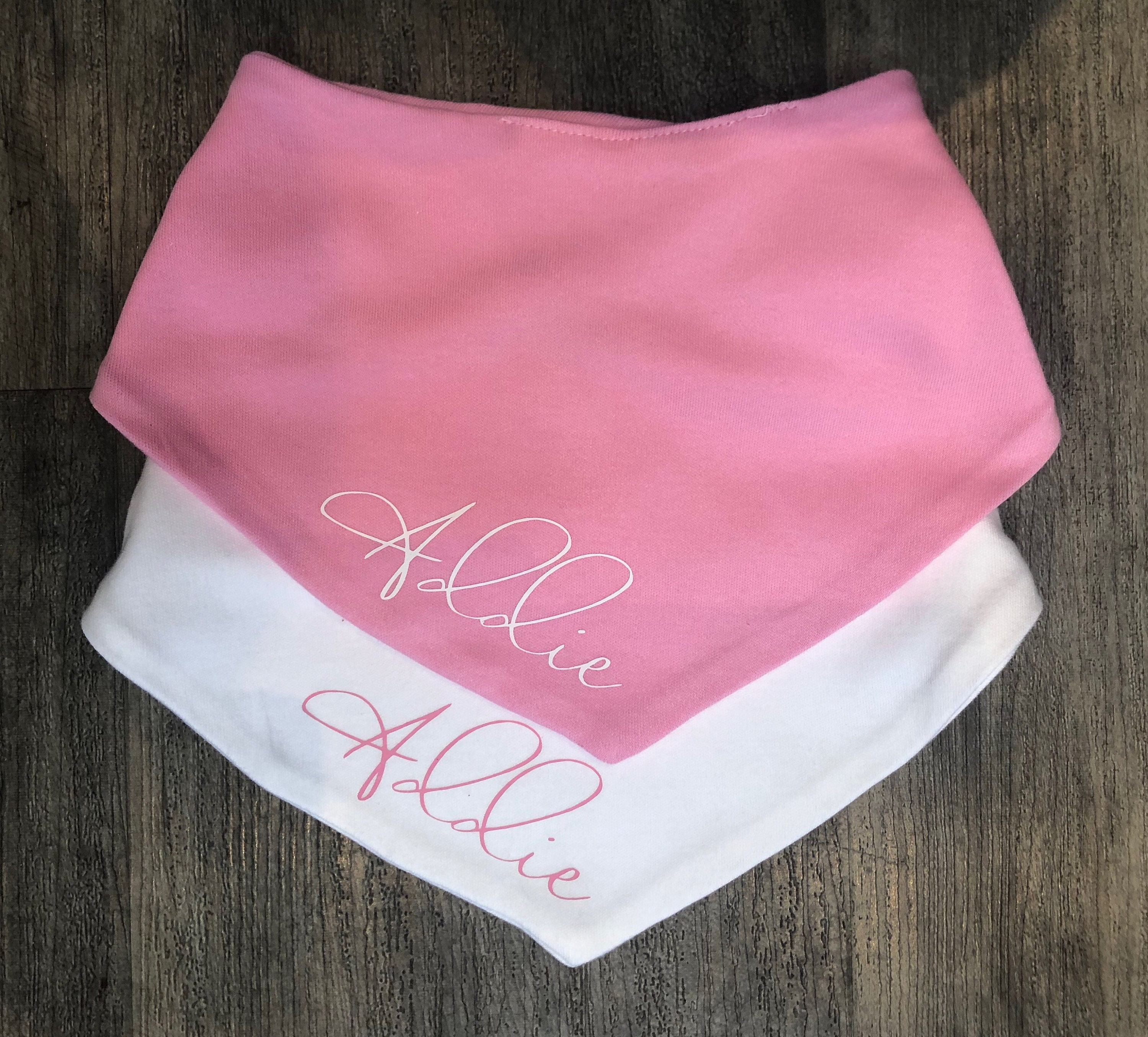 Personalised Baby Dribble Bib Etsy UK