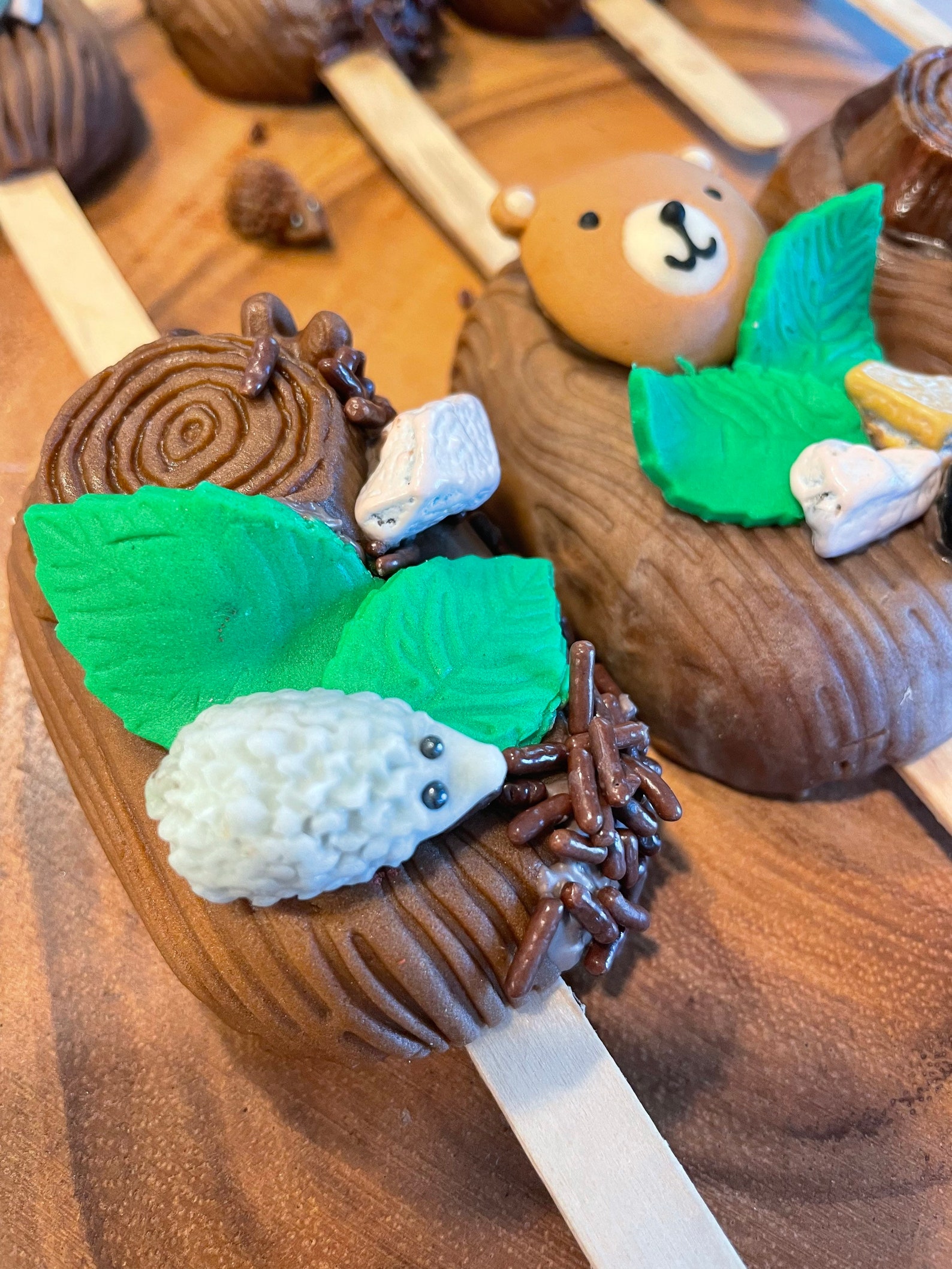 8 Woodland Animals Cakesicles Perfect for Baby Shower Etsy
