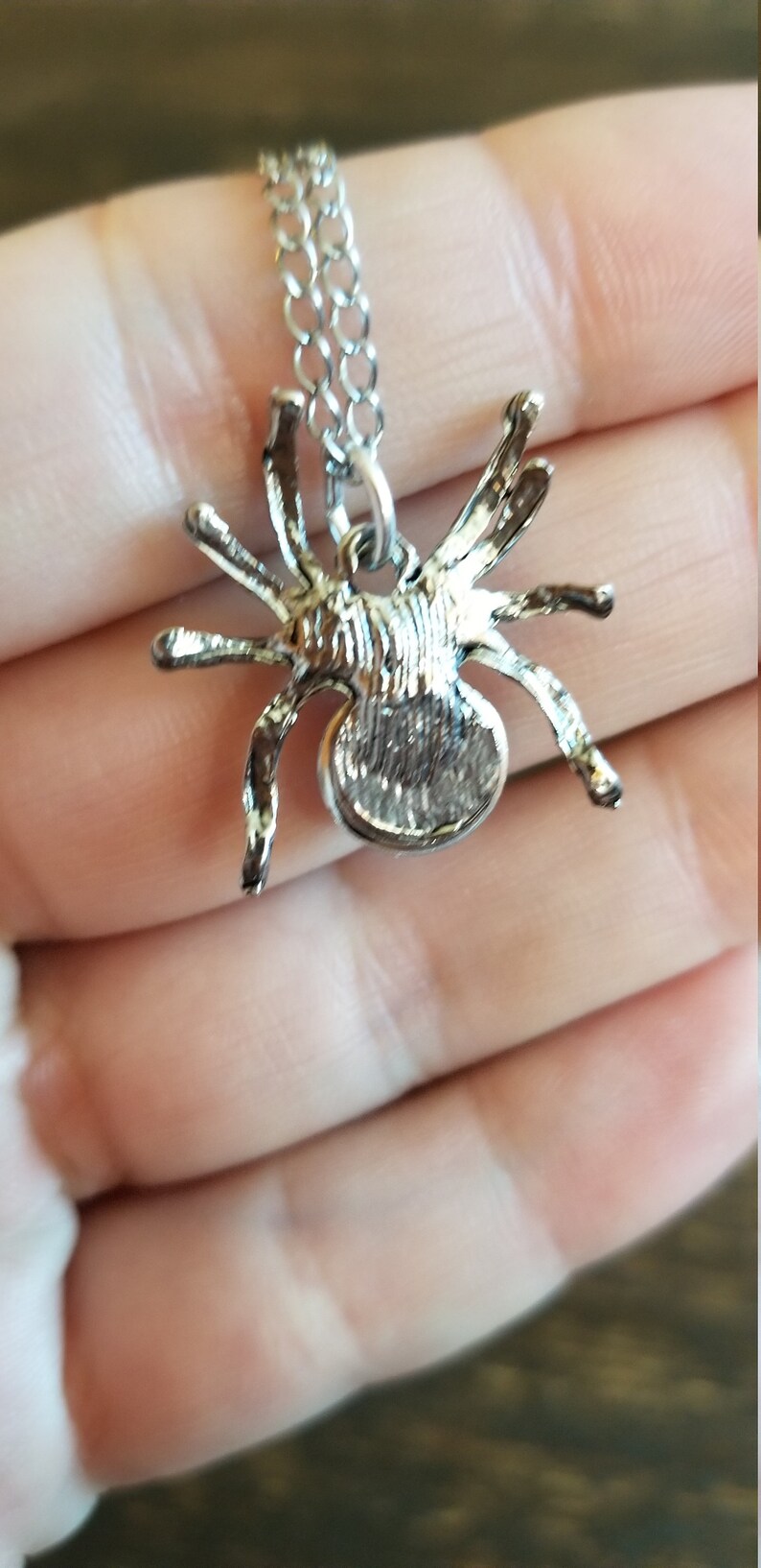 Spider Necklace on 18 inch Chain