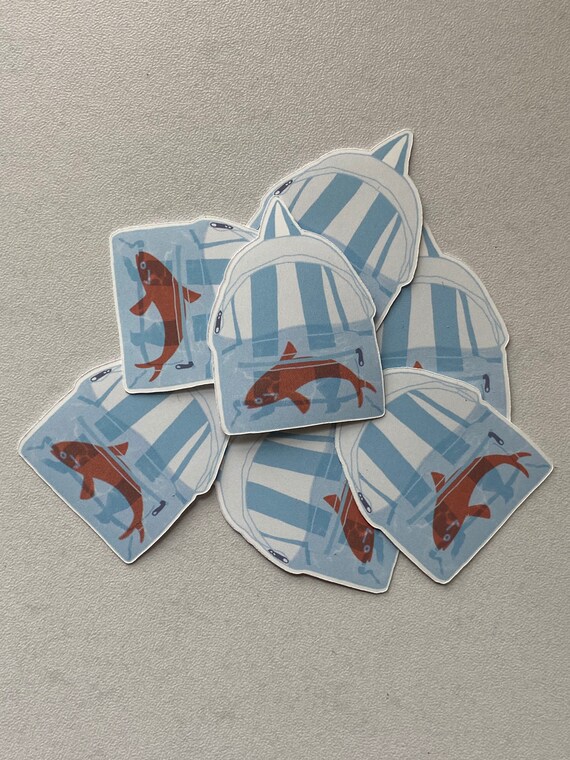 Harry Styles Adore You Fish in Zaino Adesivo BLU STRAP Lucido | Etsy Italia