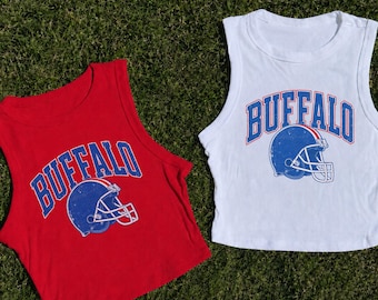 Buffalo Football Vintage Inspired Tank | Women's Tank Top | Buffalo Gifts for Her