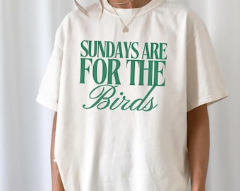Sundays Are For The Birds Comfort Colors Philadelphia Football T-Shirt