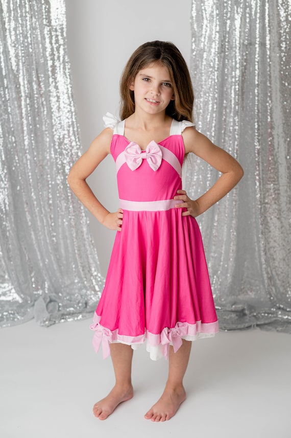 Cinderella Twirly Soft Dress Princess Dress costume Pink Etsy